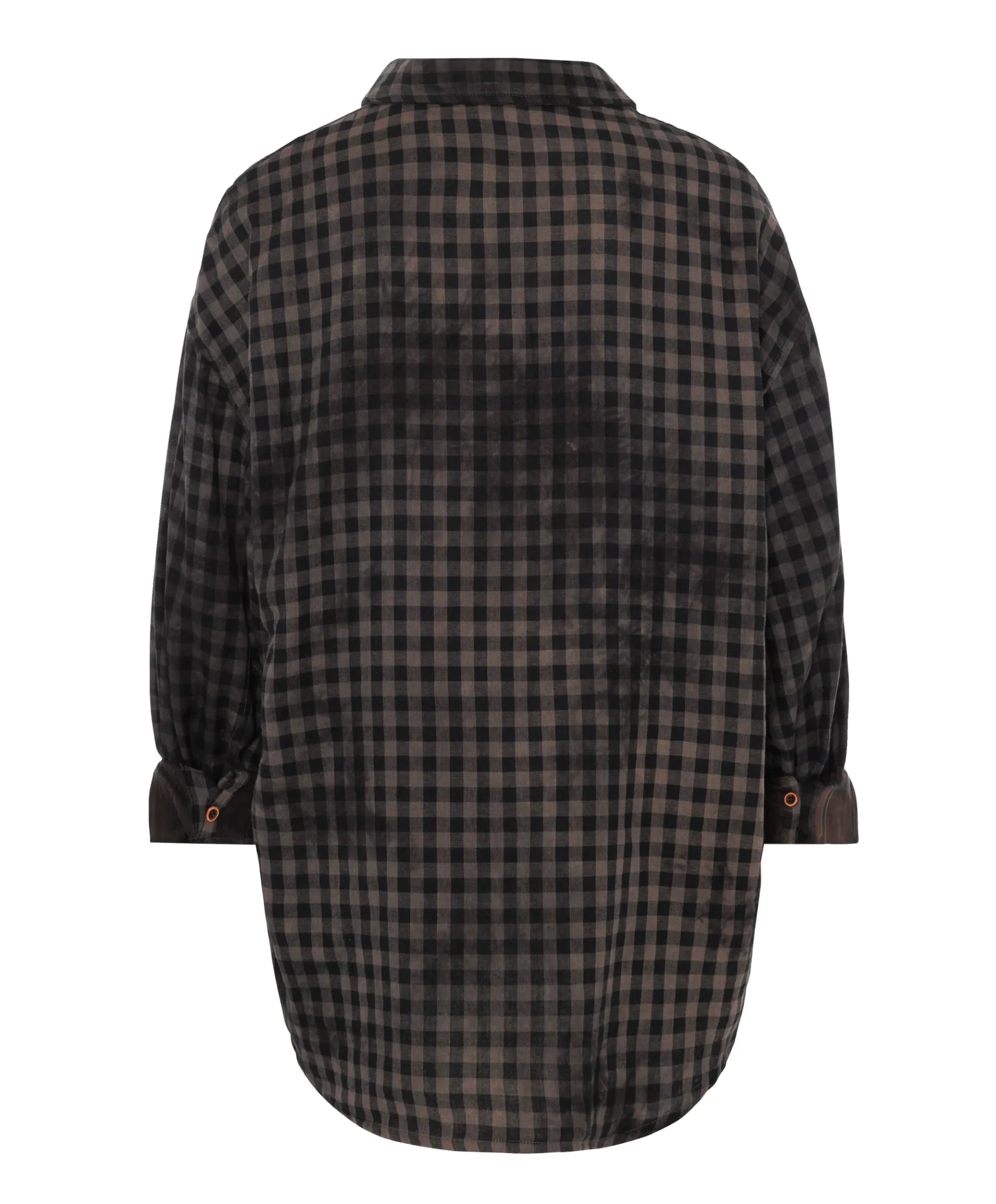 Dames blouse bruin
