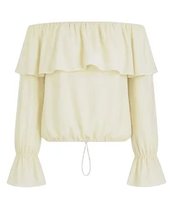 Dames blouse ecru