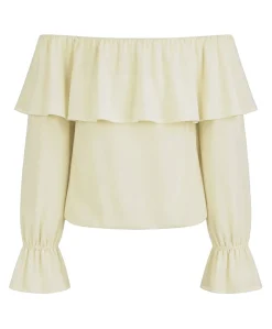 Dames blouse ecru