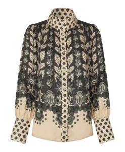 Dames blouse ecru