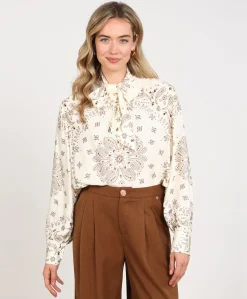 Dames blouse ecru