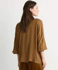 Dames blouse geel