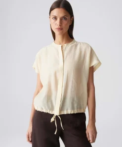 Dames blouse geel