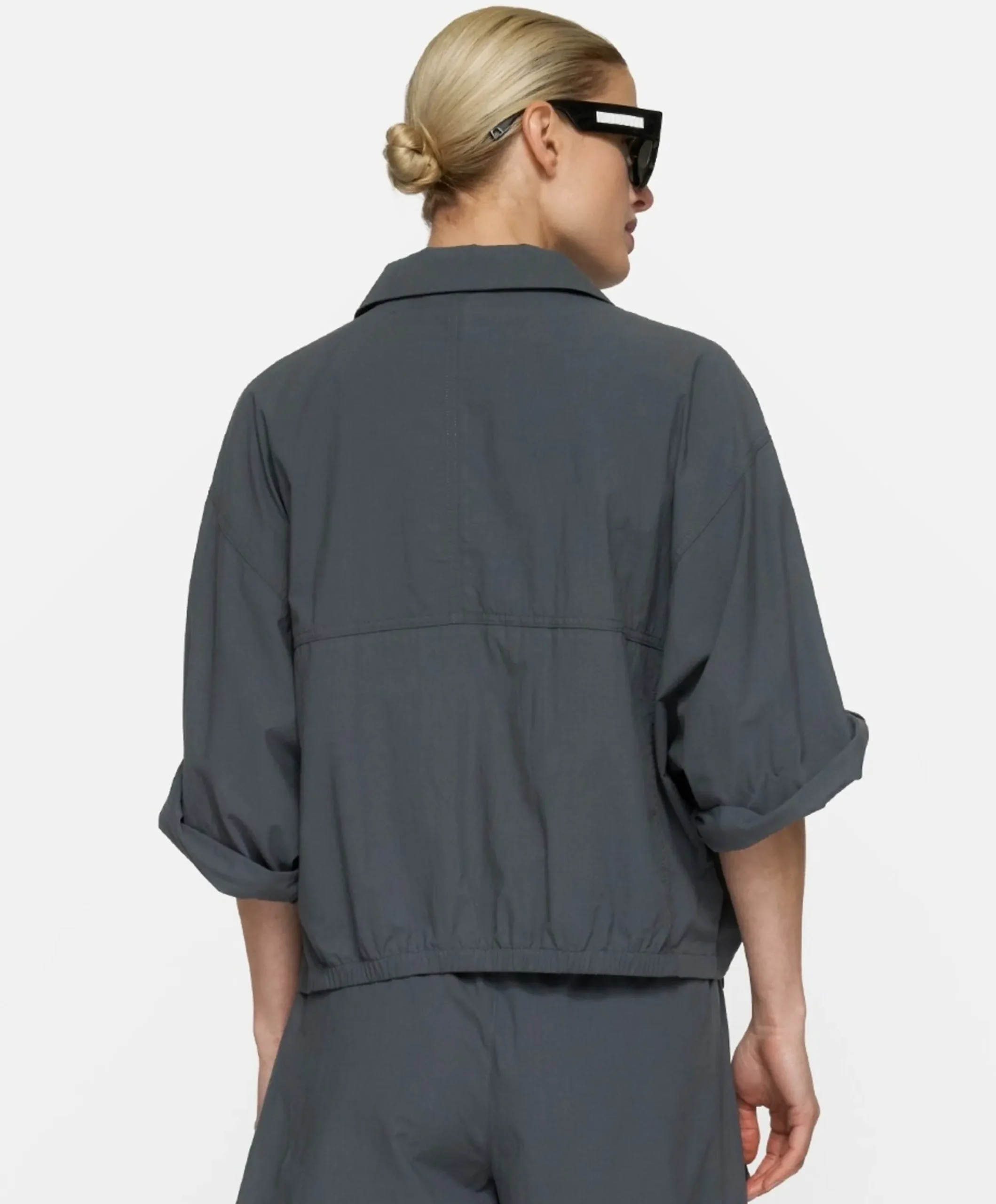 Dames blouse grijs