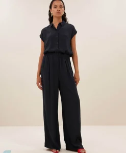 Dames blouse grijs