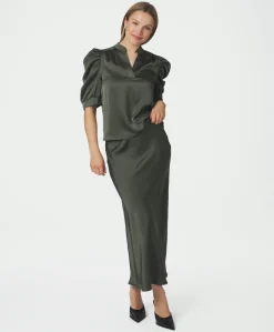 Dames blouse groen
