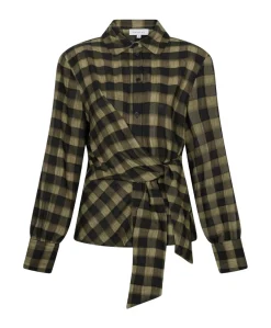 Dames blouse groen