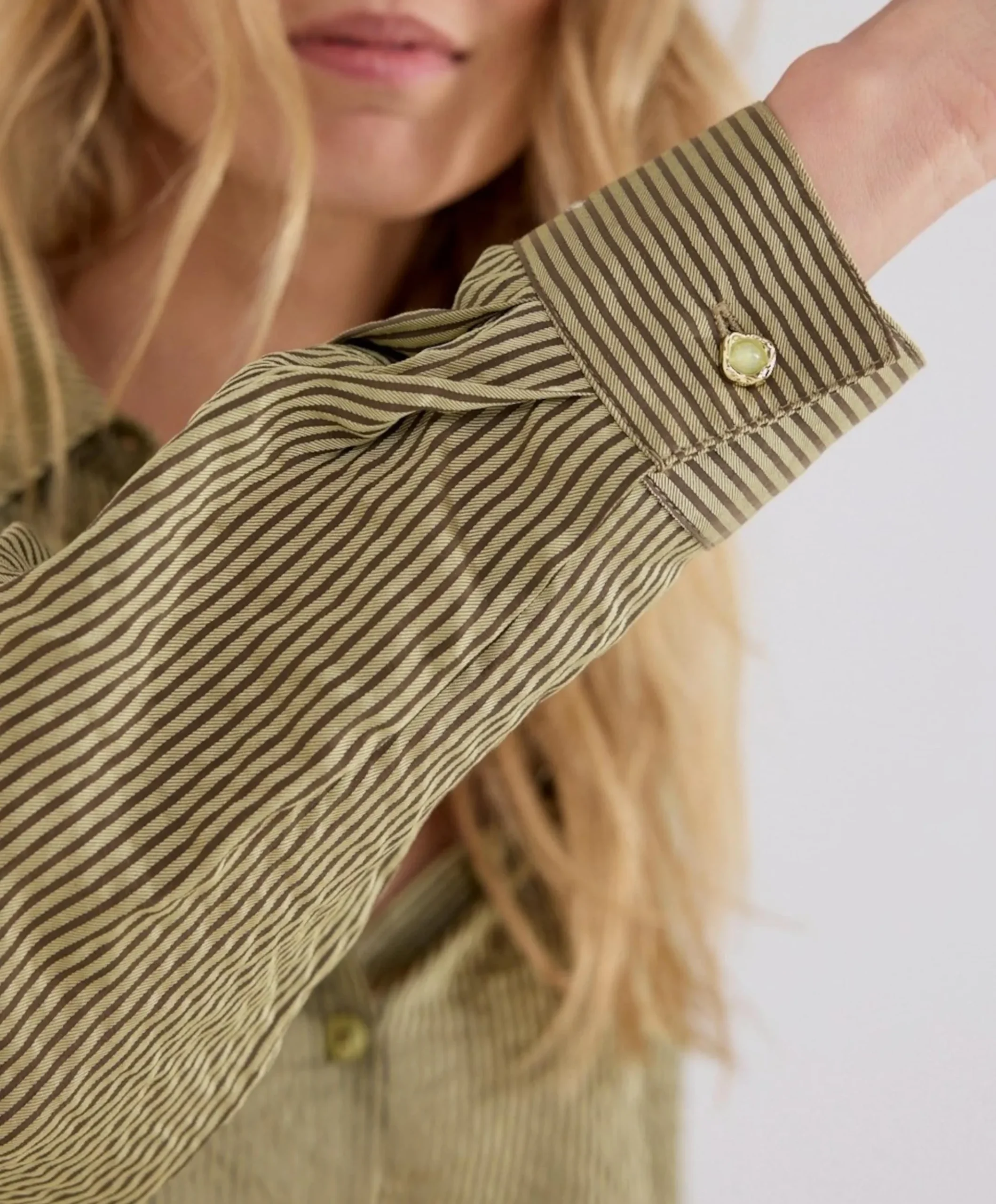 Dames blouse groen