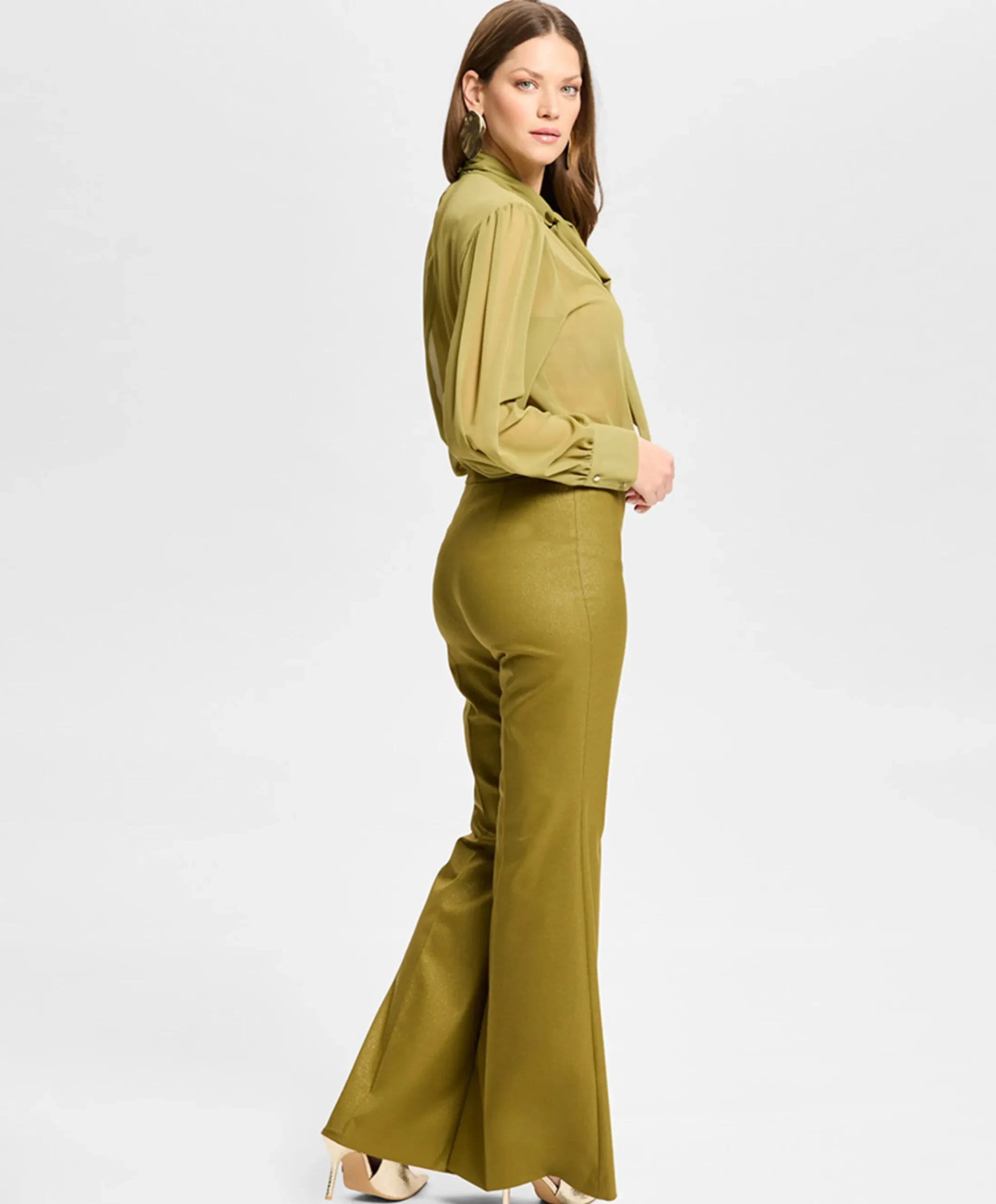 Dames blouse groen