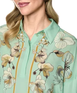 Dames blouse groen