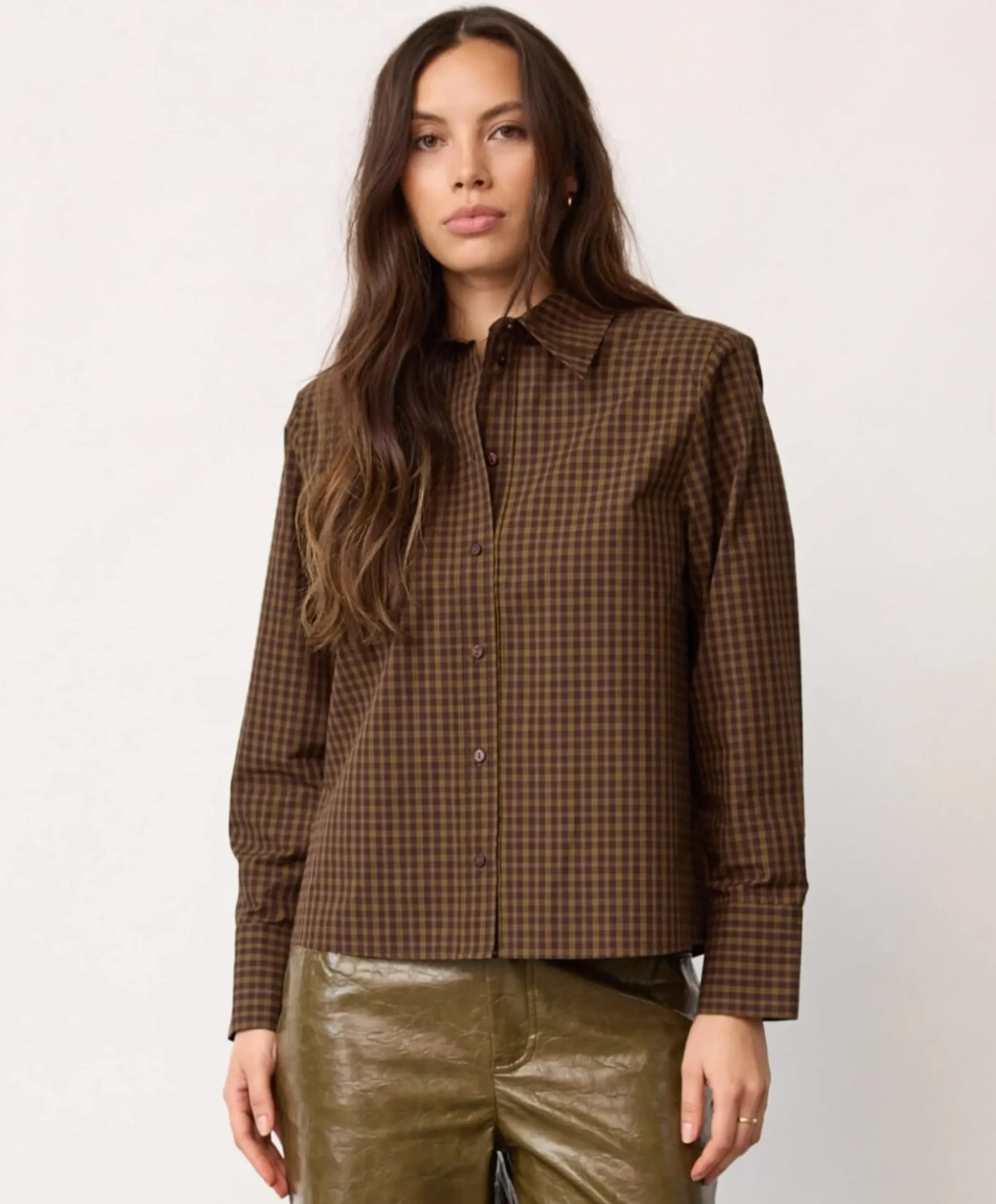 Dames blouse groen