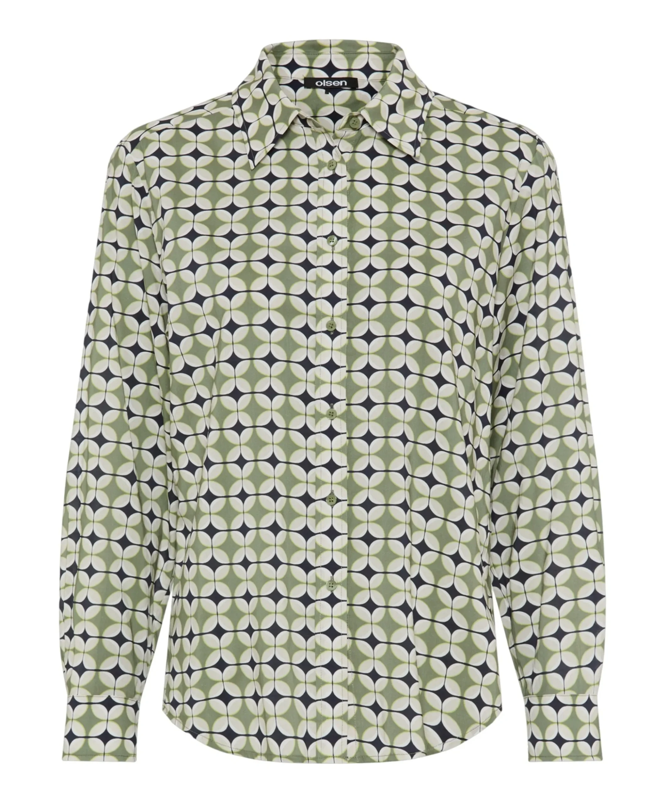 Dames blouse groen