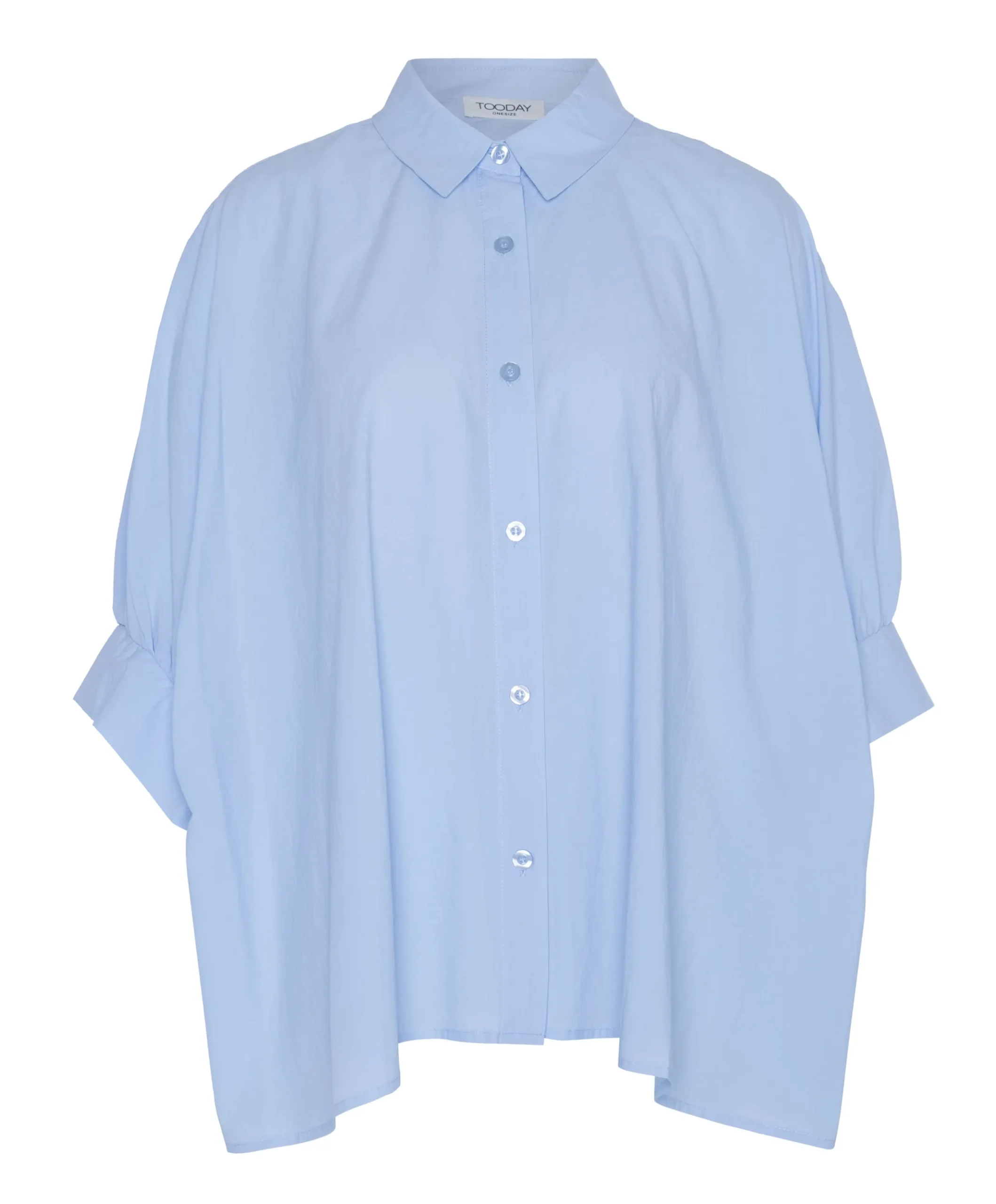 Dames blouse onesize blauw