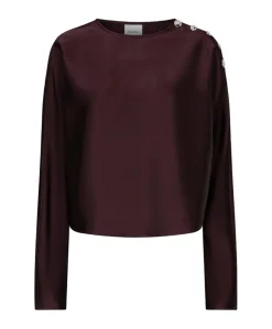 Dames blouse paars