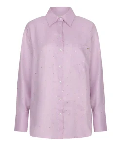 Dames blouse paars