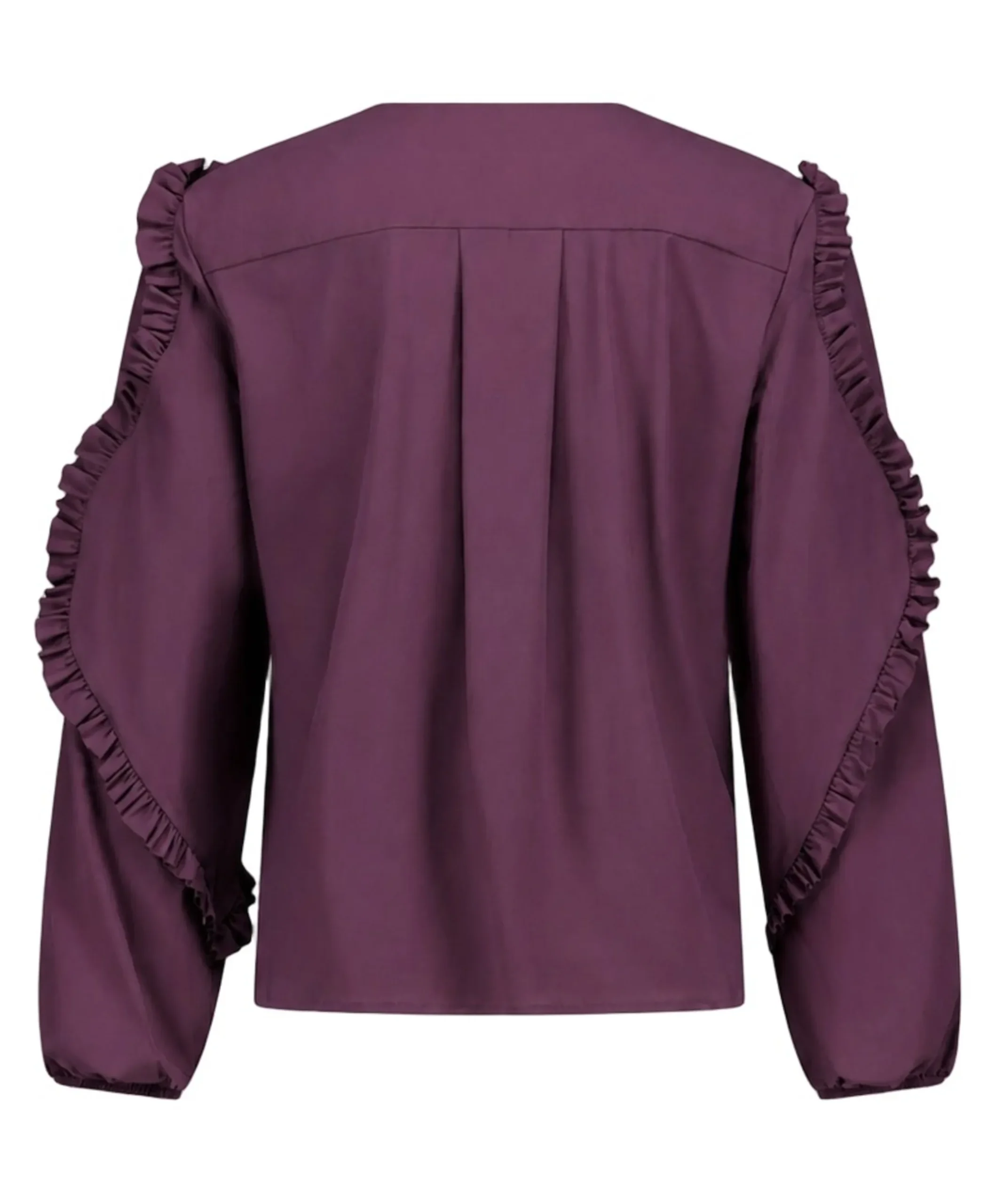 Dames blouse paars