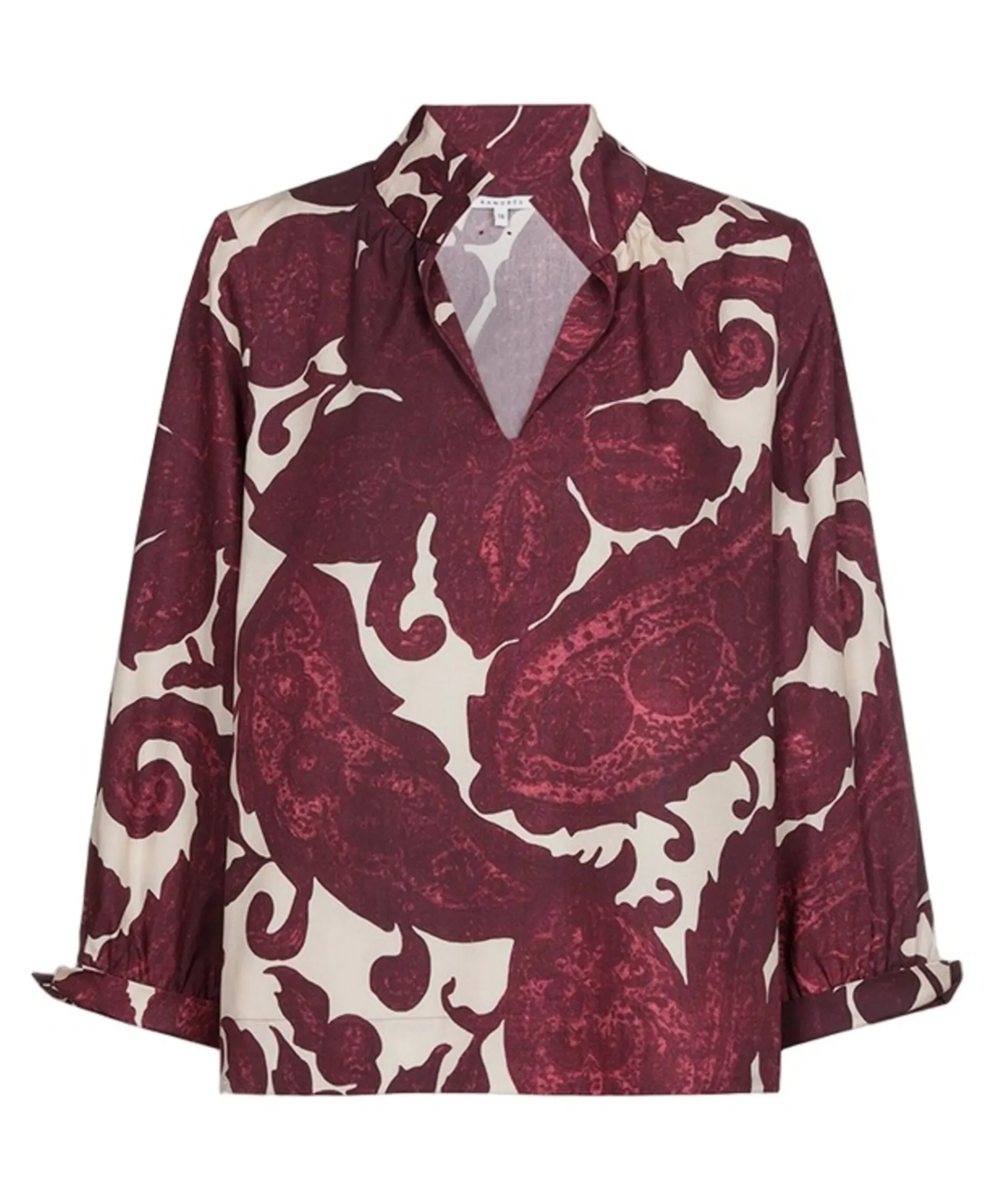 Dames blouse paars