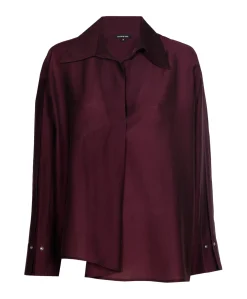 Dames blouse paars