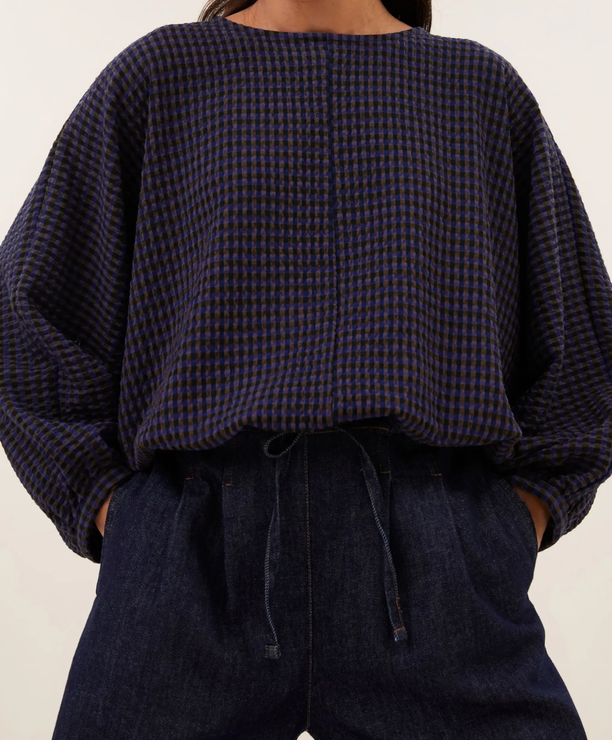 Dames blouse paars