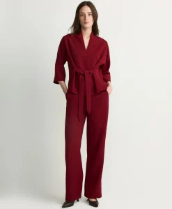 Dames blouse rood