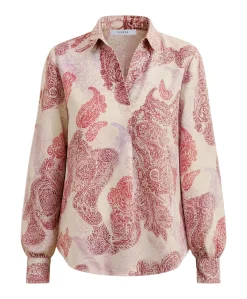 Dames blouse rood