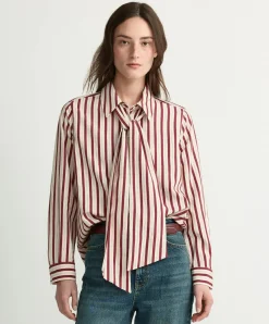 Dames blouse rood