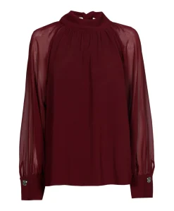 Dames blouse rood
