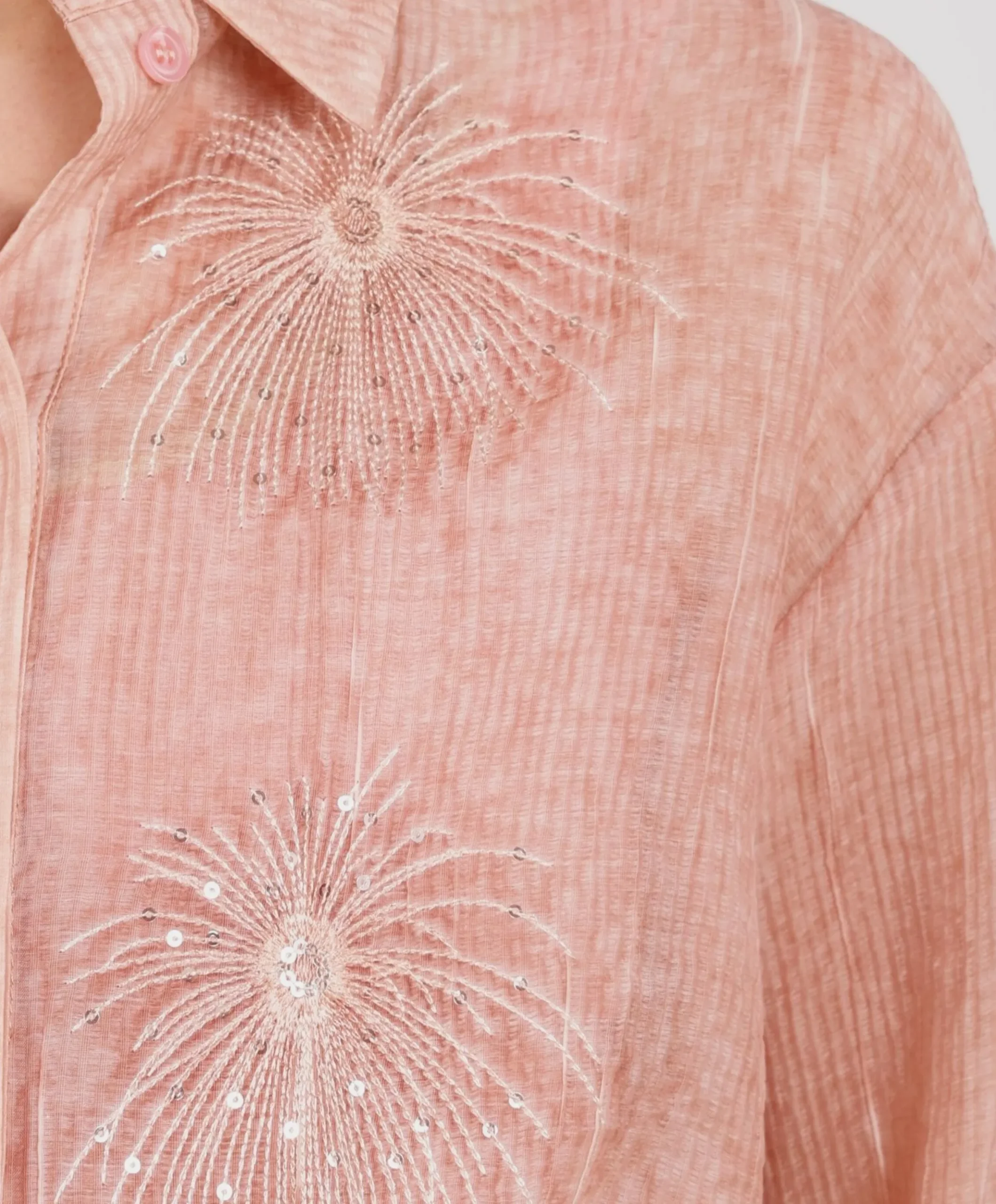 Dames blouse roze