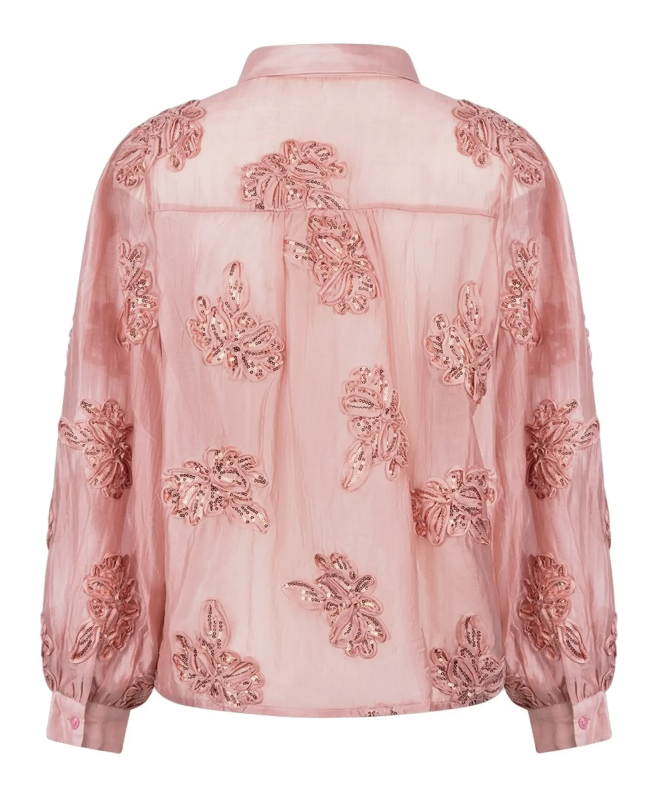 Dames blouse roze