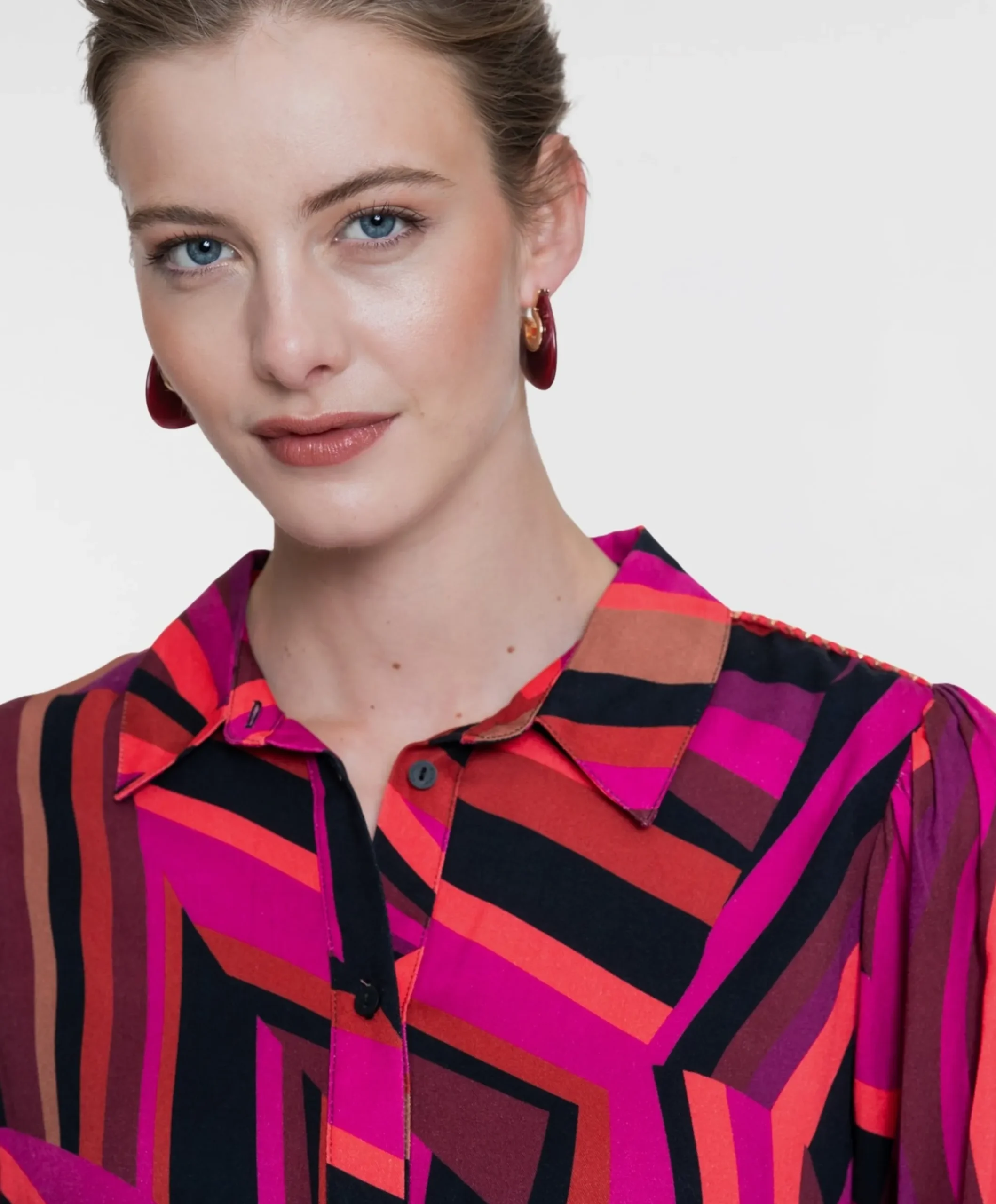 Dames blouse roze