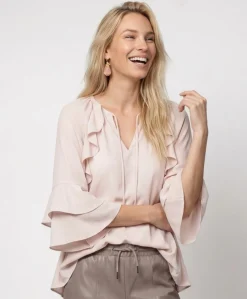 Dames blouse roze