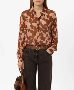 Dames blouse roze