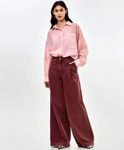 Dames blouse roze