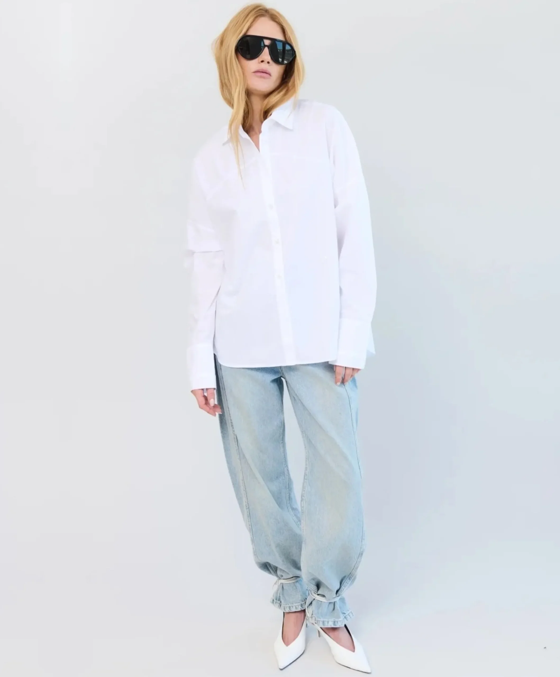 Dames blouse wit