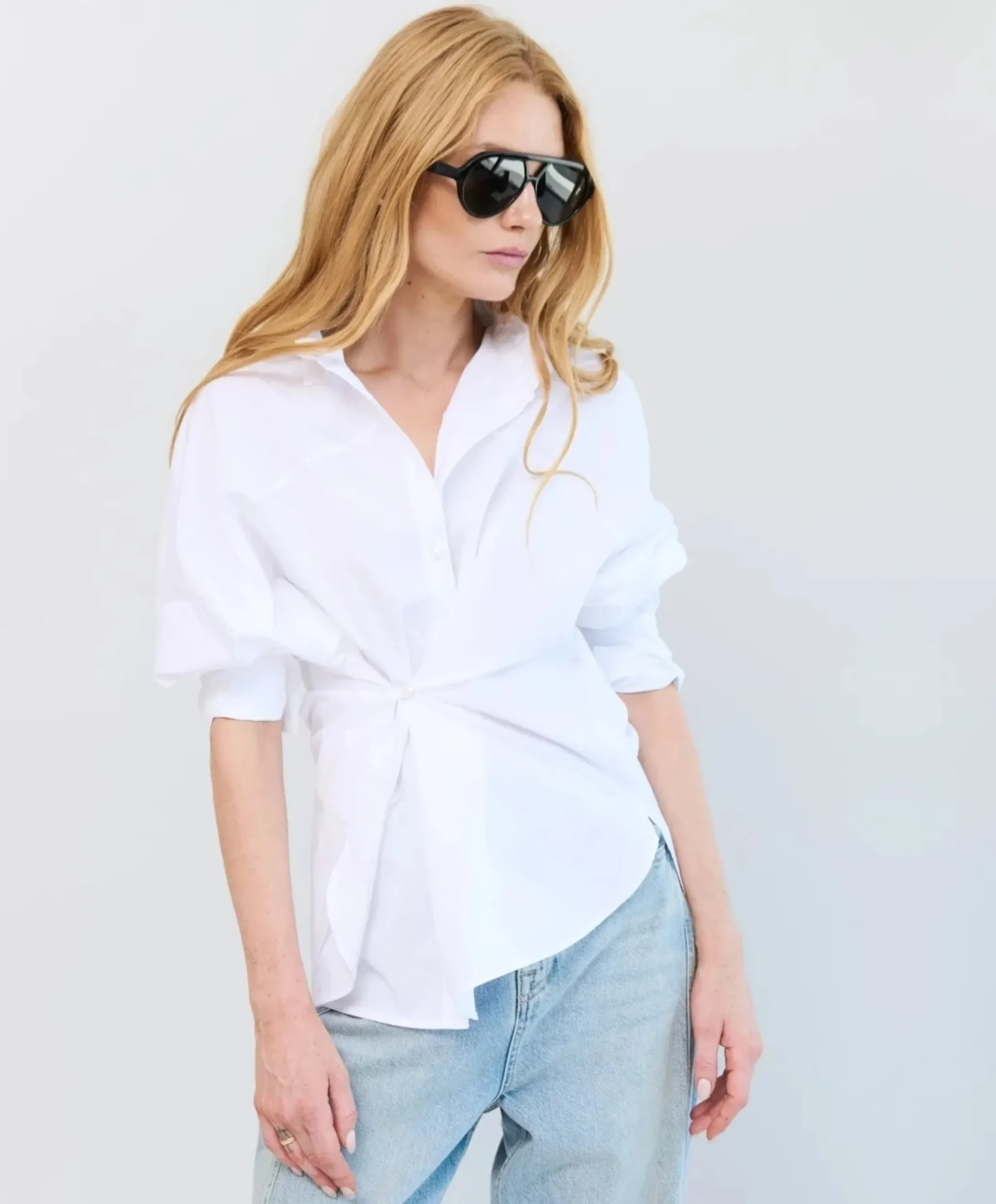 Dames blouse wit