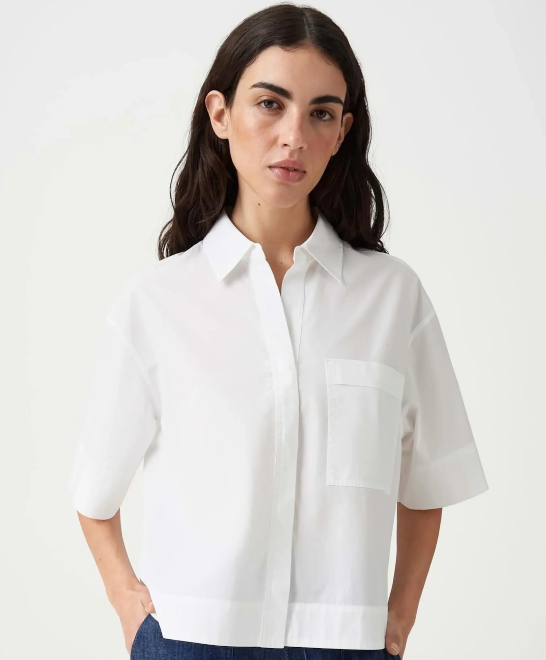Dames blouse wit