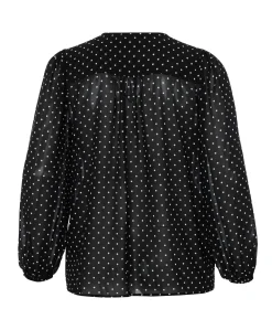 Dames blouse zwart