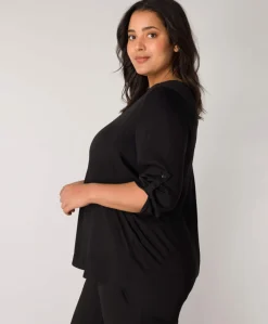 Dames blouse zwart