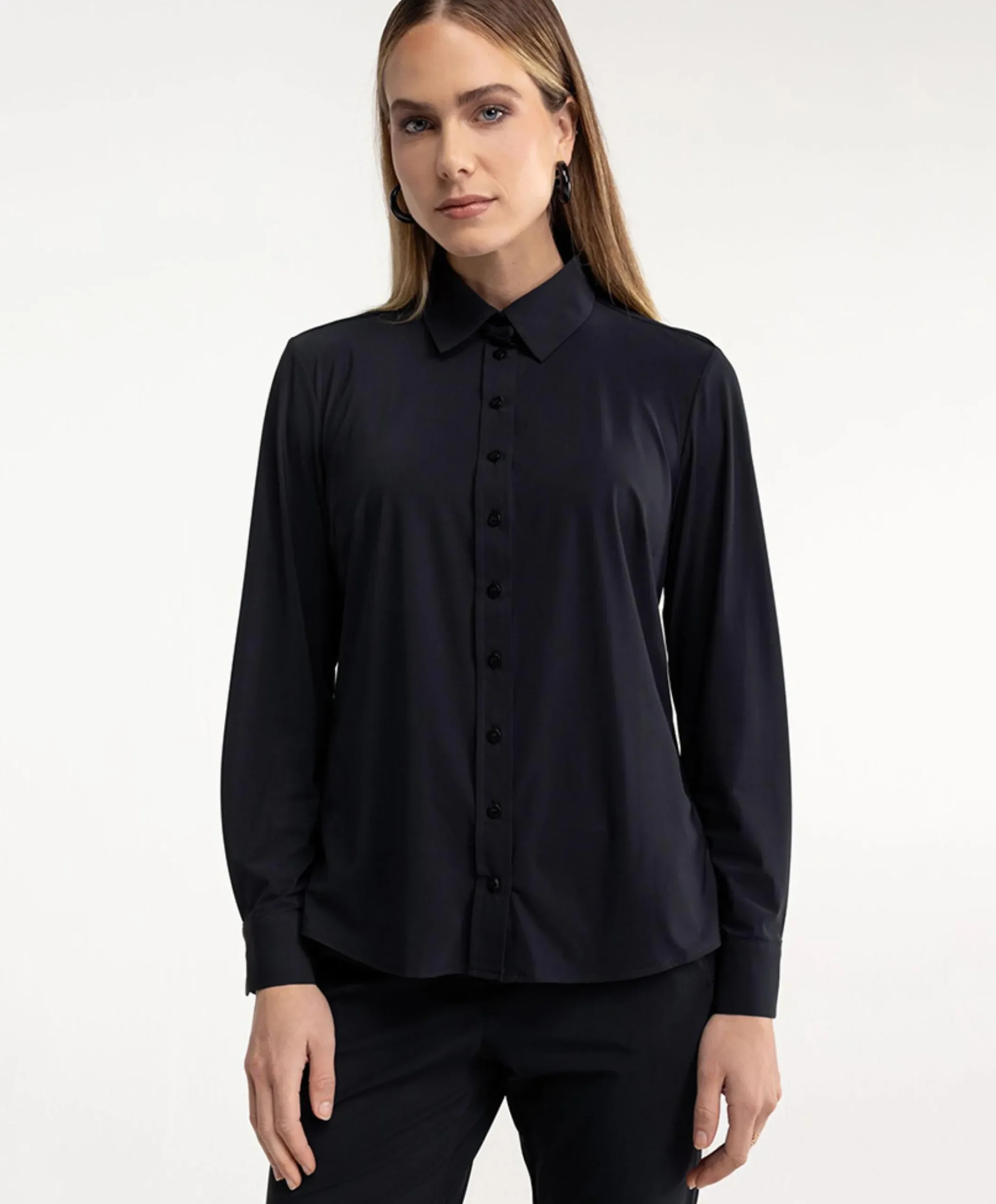 Dames blouse zwart