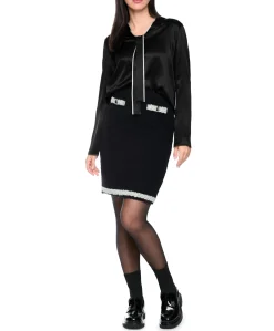 Dames blouse zwart