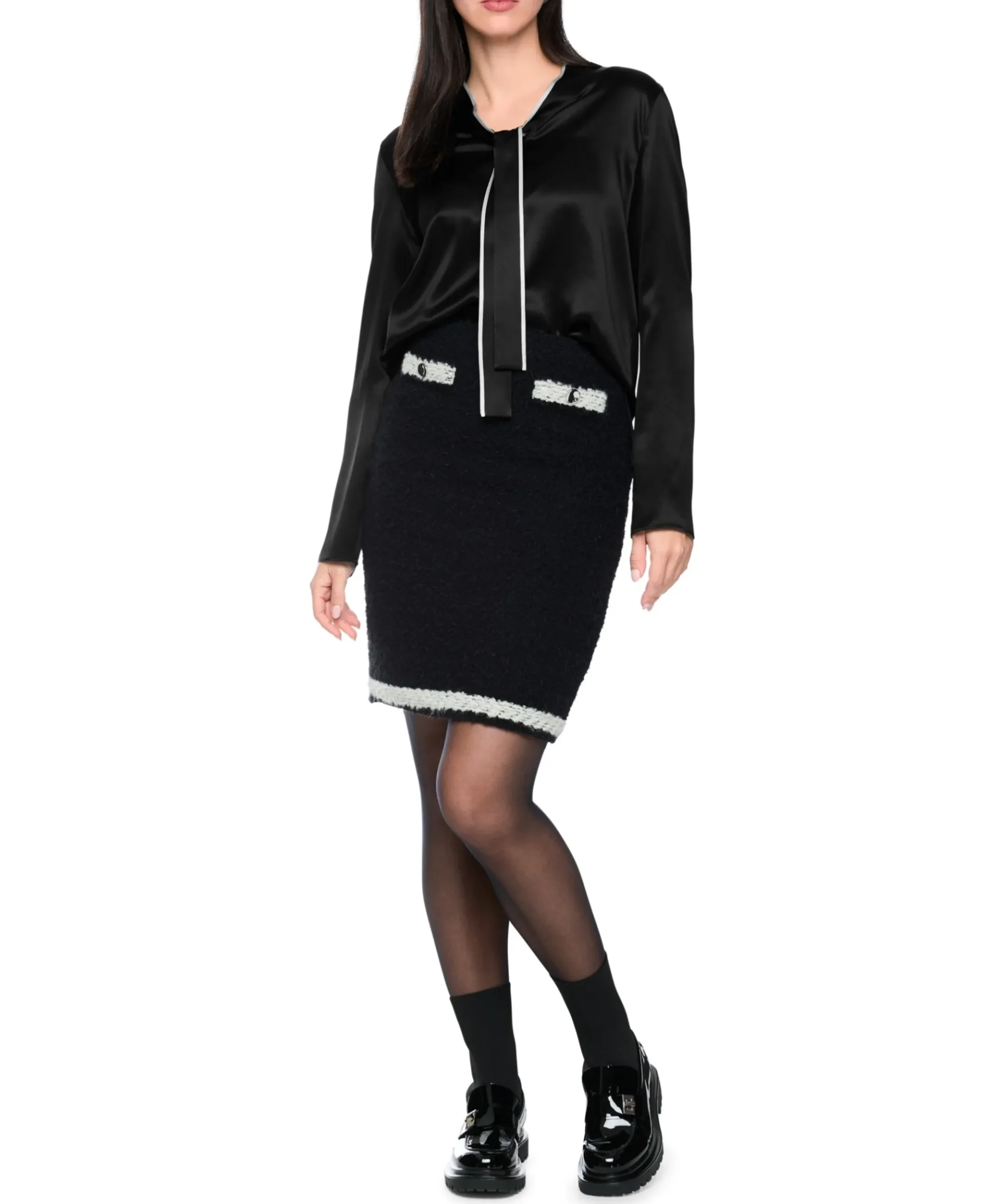 Dames blouse zwart