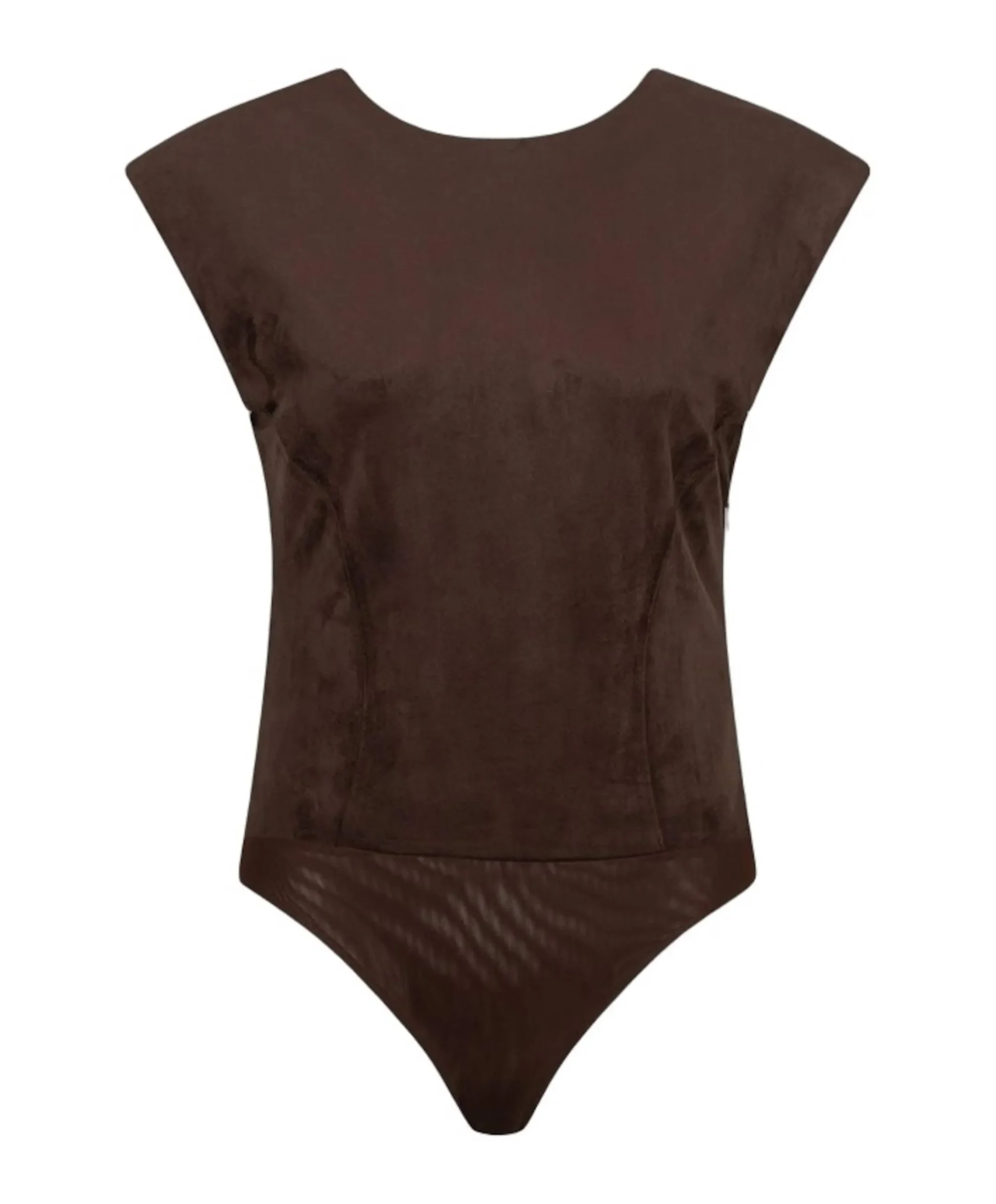 Dames body bruin
