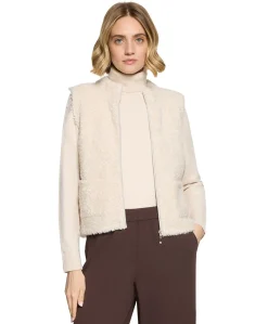 Dames bodywarmer beige