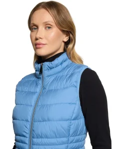 Dames bodywarmer blauw