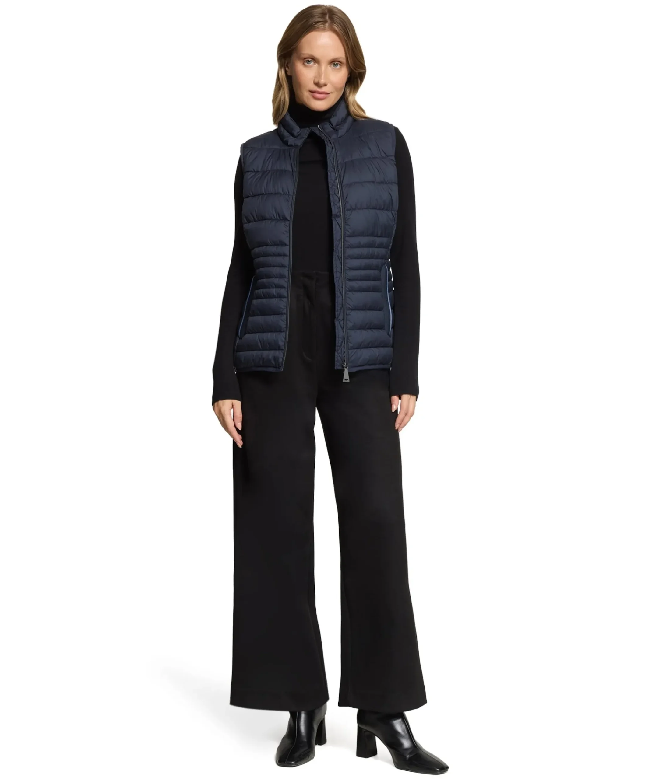Dames bodywarmer blauw