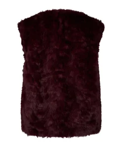 Dames bodywarmer bordeaux