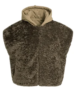 Dames bodywarmer bruin