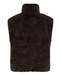 Dames bodywarmer bruin