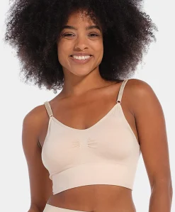 Dames bralette beige