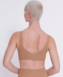 Dames bralette beige